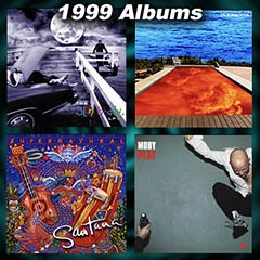 1999 music albums, The Slim Shady LP, Californication, Supernatural, Play